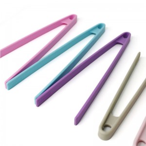 Integrerat silikonmatklämma grillmatklämma brödklämma BBQ klipp köksredskap