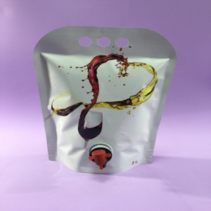 Kinesiska leverantörsgrossister 3L 5L Aluminiumfoliepåse vinpåse i låda