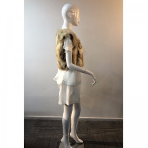 LADIES FÄRG KORT FUR GILET RLWF0013