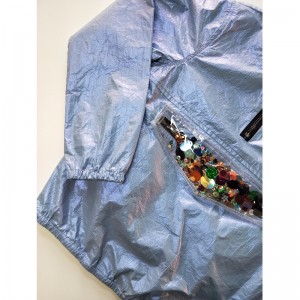 BARNS BLÅHODDA VINTERBREAKER RLCJ0002N