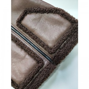 BARNS BRUN PU JACKA RLCPJ0001N