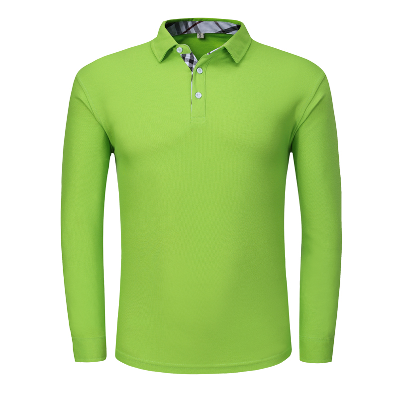 # 1821 - Långärmade golfpolo skjortor