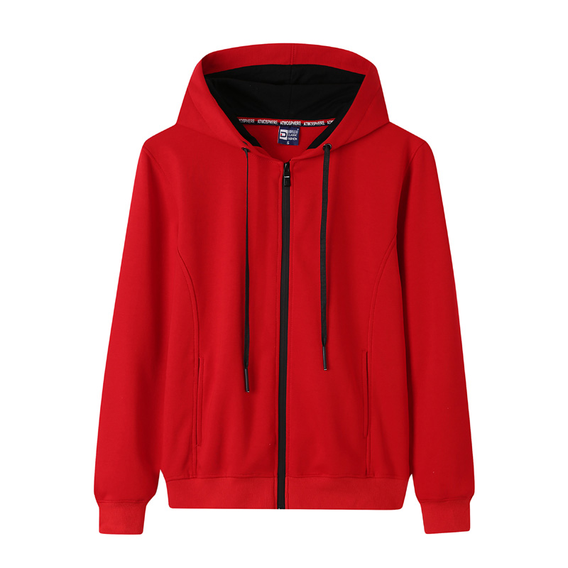 # 8029-Full-Zip LightWeight Hooded jacka i kontrastfärg