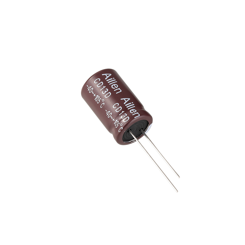 CD13D Högtemperatur Plug-in aluminium elektrolytisk kondensator