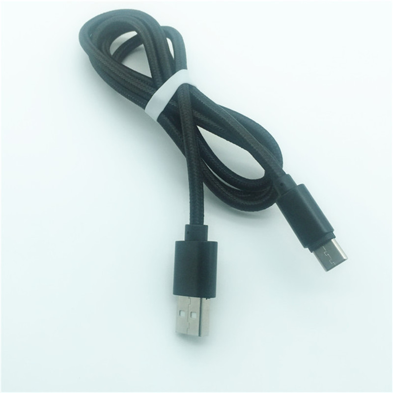 KPS-1005CB Micro 3ft OD4.5MM mikroflexig snabbladdare USB-kabel för Android-mobil