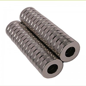 Partihandel Kina NdFeB Ferrite Rare Earth Högtalarringmagnet