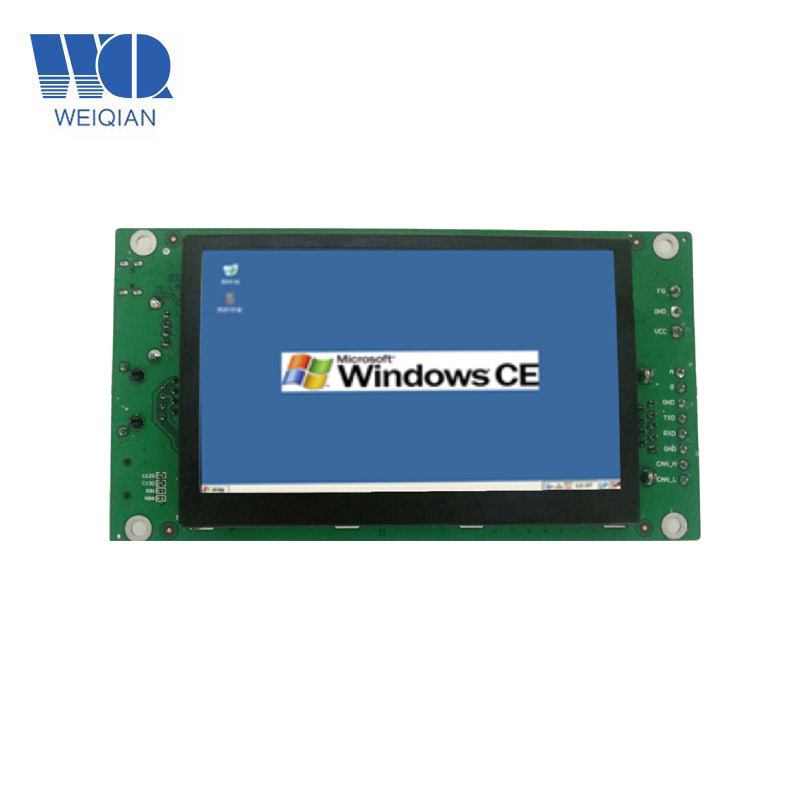 4,3-tums industriell pekskärm LCD-modulpanel PC Win Ce Mini Smart industriell all-in-one-dator