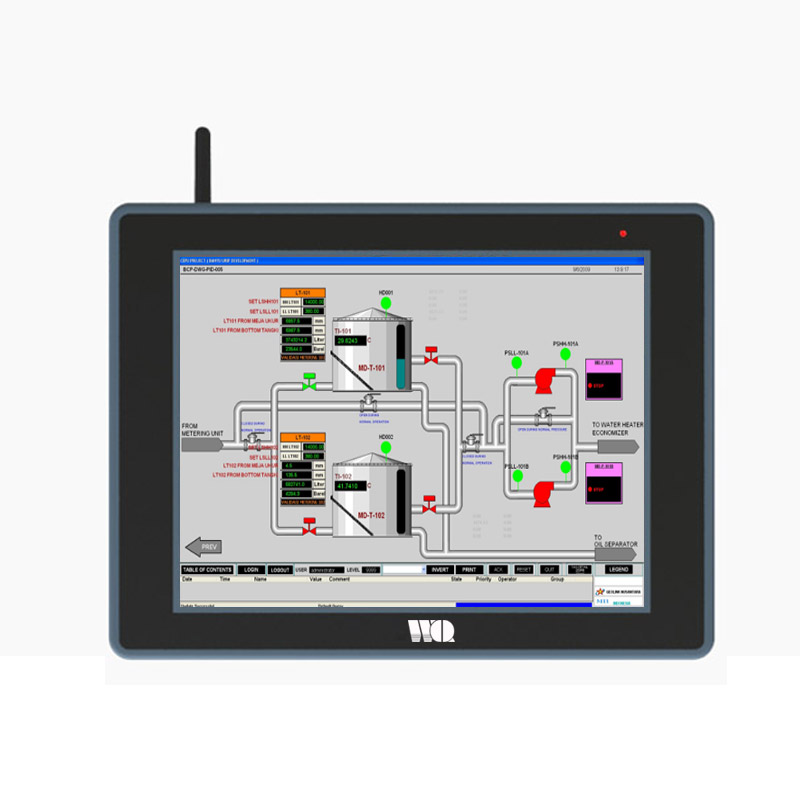 10,4 tums All-in-One industriell pekskärm Datortablett Mini PC