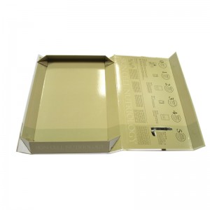 Anpassad boktyp presentförpackning för kosmetisk förpackning