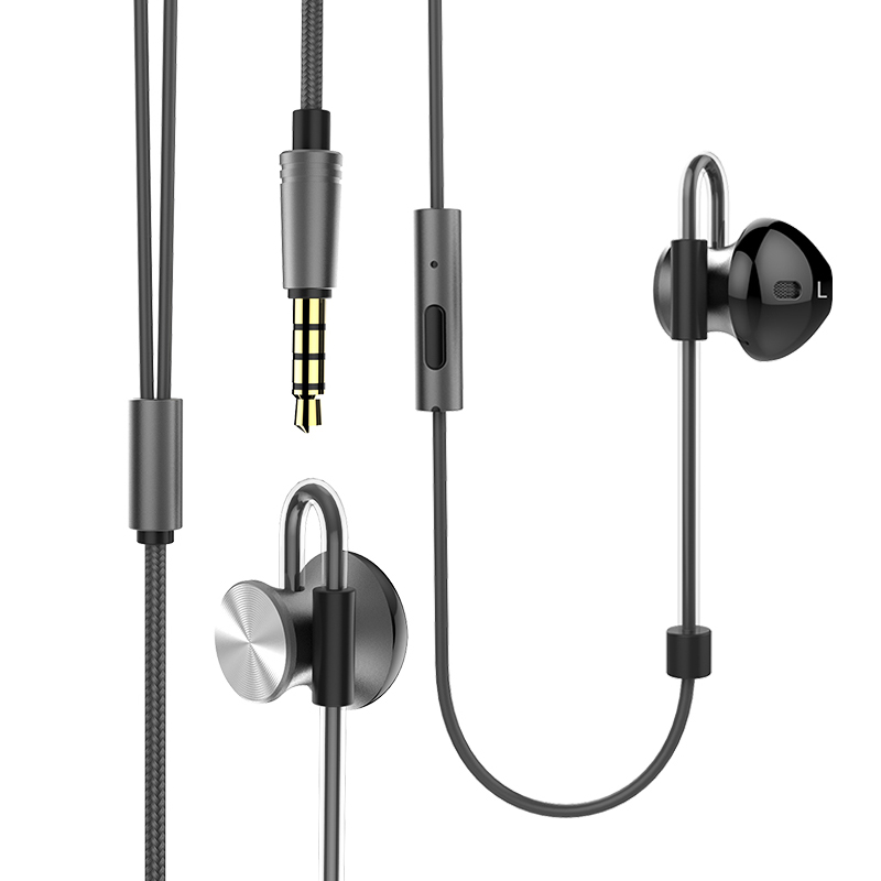 Magnetabsorbera stereoljudkvalitet HiFi trådbundna hörlurar