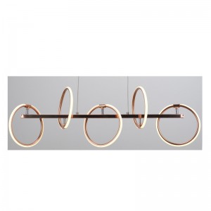 Pendellampa med rund LED-remsa och justeringsfunktion