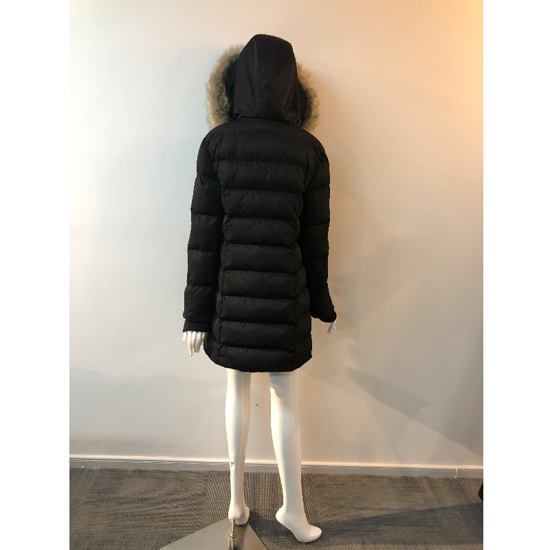 LADIES 'PUFFER COAT I SVART RLWPC0077