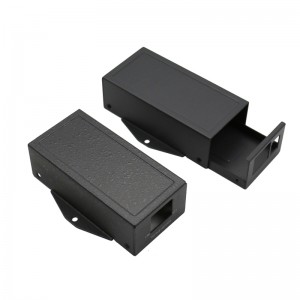 Anodiserad Aluminium Stamping Box Aluminium Electronics Case