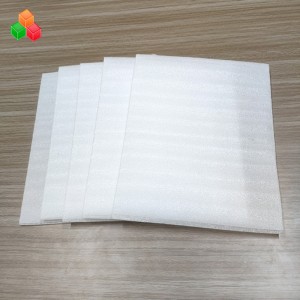 Anpassad transparent stötsäker vattentät antistatisk epe-skumpåse PE PO-filmförtjockning av expanderad polyetenförpackningspåse