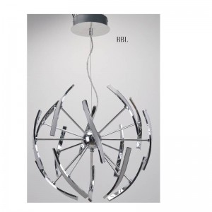 LED-pendellampa med aluminiumlist