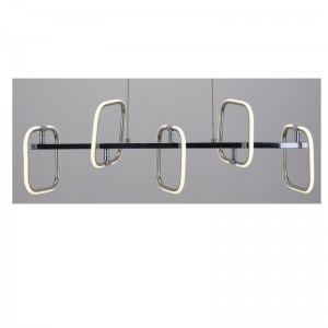 LED-pendellampa med fyrkantig aluminiumlist