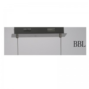 LED-pendellampa med fyrkantig aluminiumlist