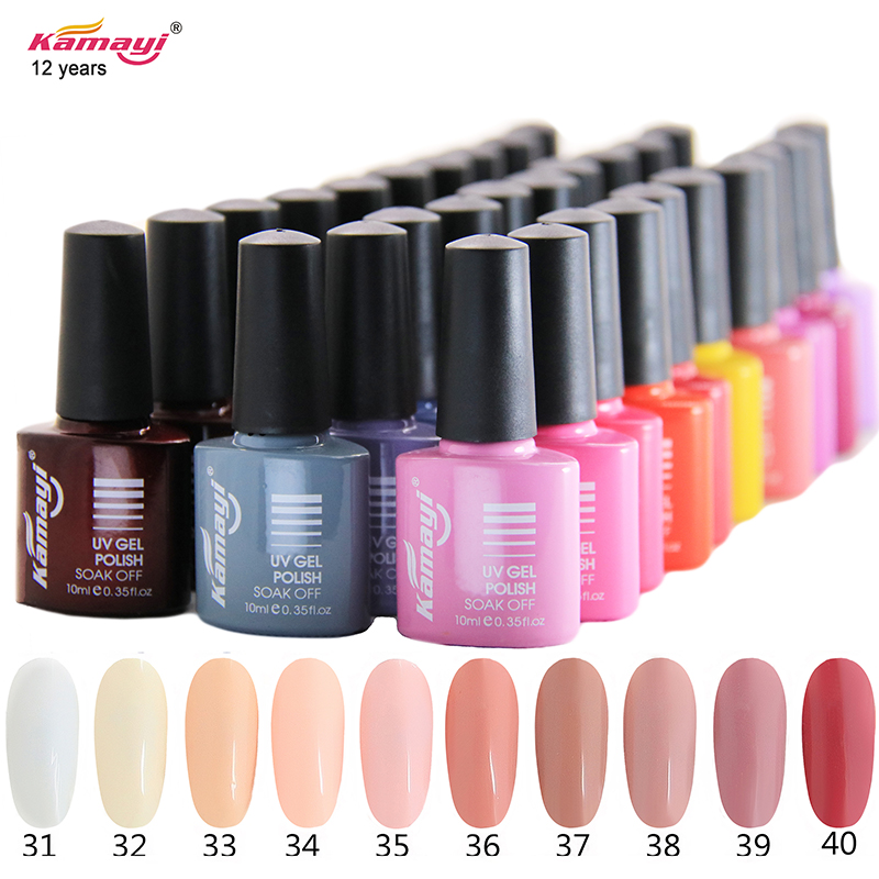 Kamayi Oem / odm Högkvalitativ Top Base Coat Gel Soak Off Gel nagellack Private Label Base Gel Polish