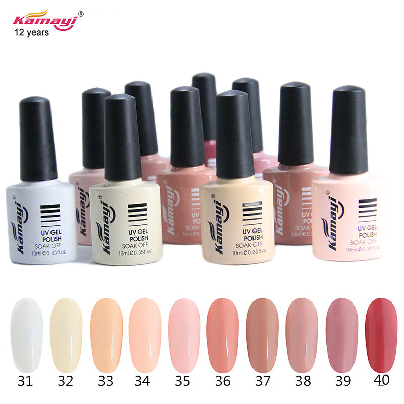 Kamayi Oem / odm Högkvalitativ Top Base Coat Gel Soak Off Gel nagellack Private Label Base Gel Polish