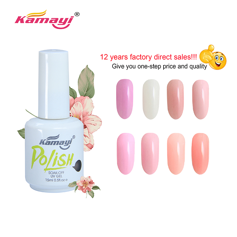 Hot Sale kamayi Manikyrfärg Professional Gel nagellack Set Kit Färger Privat etikett Organisk Uv Led Gel Gel nagellack