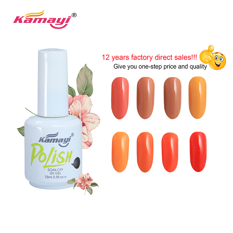 Kamayi Gel Uv / ledde Three Step Gel Nail, Chiodo Del Soak Off Gel Polsk nagelgel