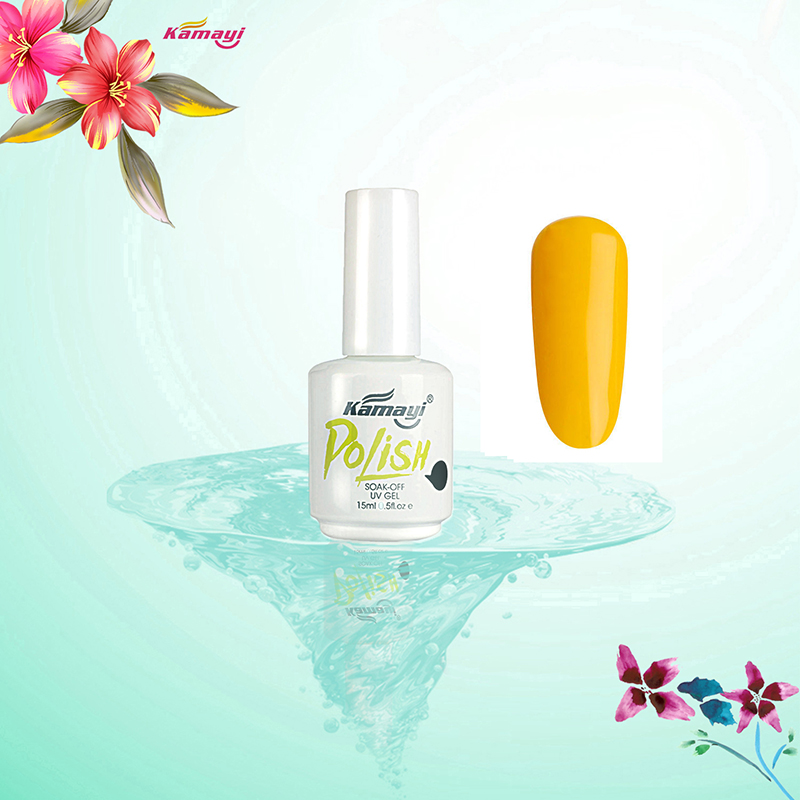 Endast $ 1-2 varje professionell privat etikett som lyser färgglada gel nagellack Soak Off gel nagellack
