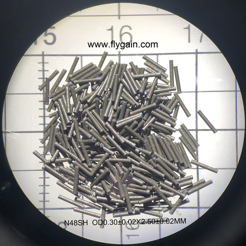 Starka små små NdFeb-cylindermagneter