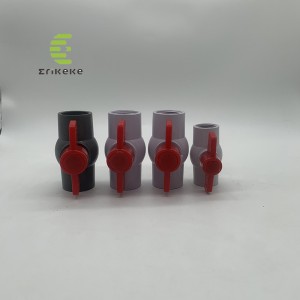 Högtrycks sanitär 3-delad kulventil