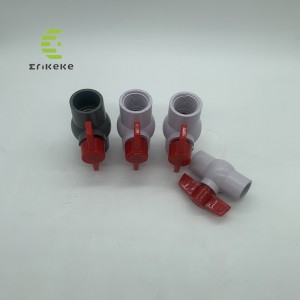 Högtrycks sanitär 3-delad kulventil