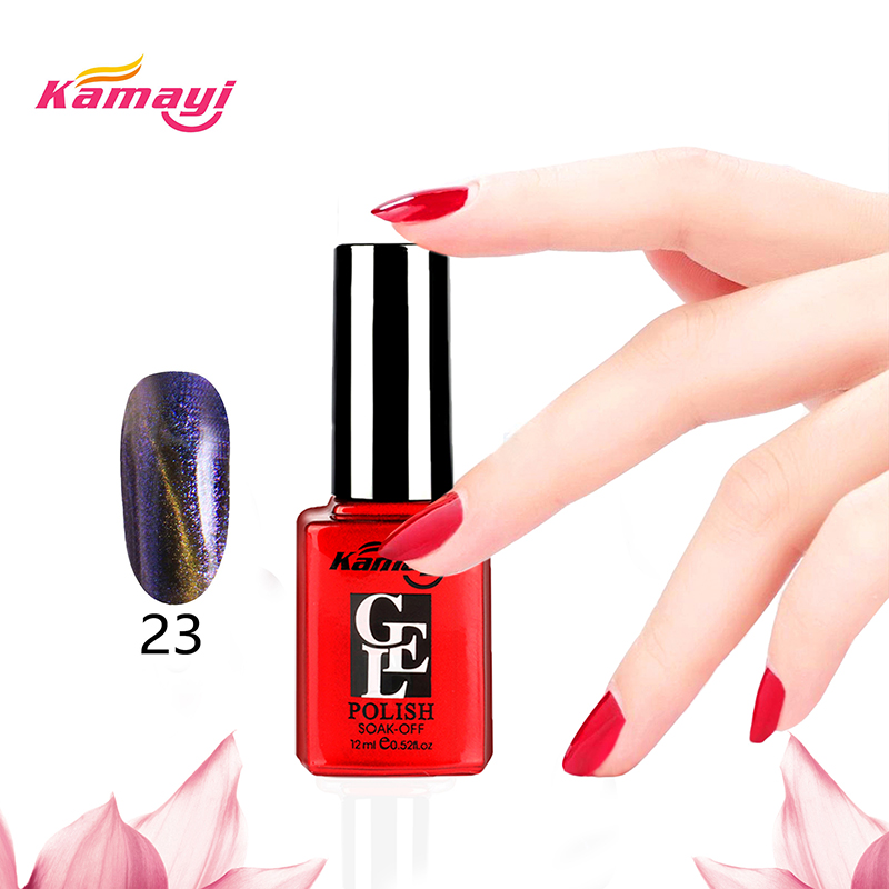 Kamayi kameleont kattöga säljer 96-färg professionell Uv gel nagellack 12 ml