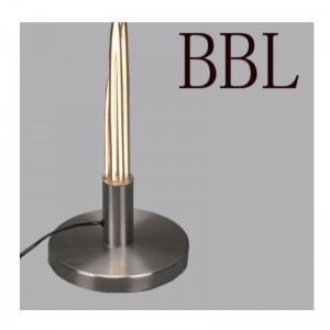 LED-golvlampa med aluminiumlist