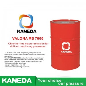 KANEDA LACTUCA MS 7000 Klorfri makroemulsion för svåra bearbetningsprocesser.