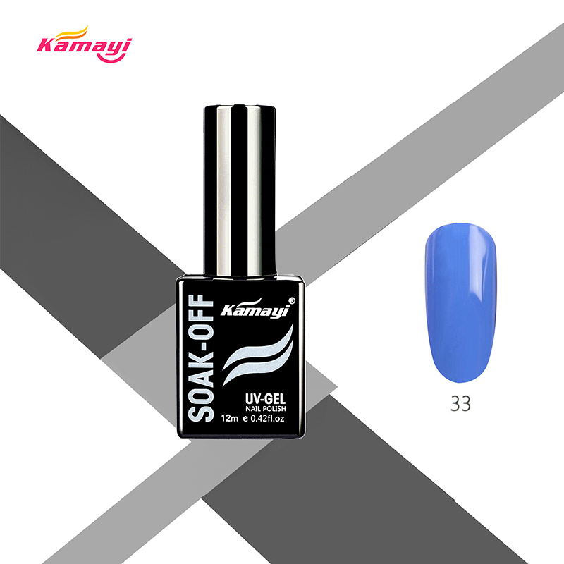 Kamayi anpassad privat etikett nagelsalong 72 färger akryl gel nagellack Blöt av halv permanent Uv gel polsk för grossist