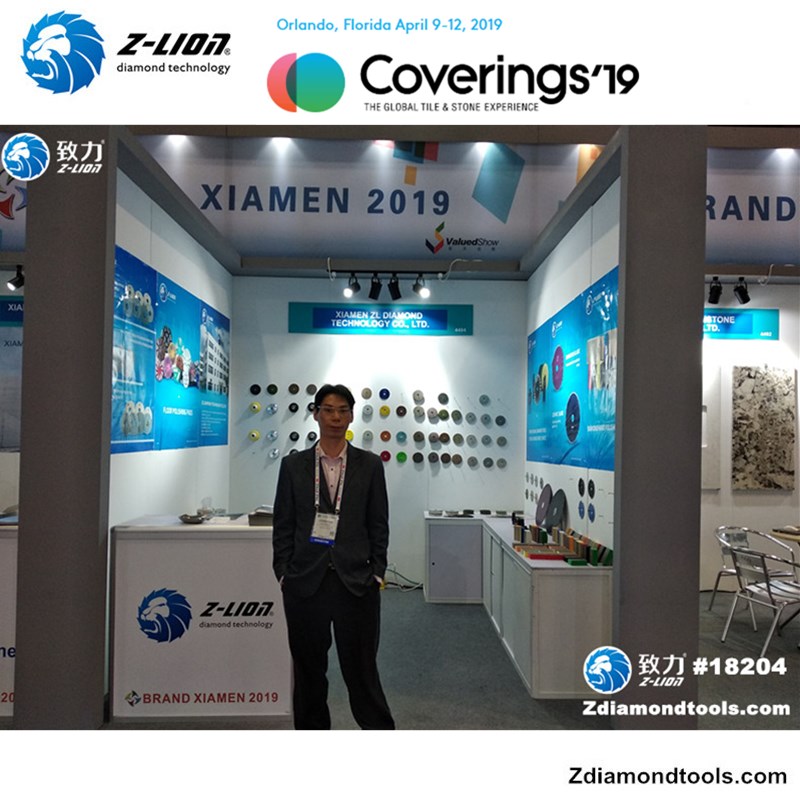 2019 Xiamen Stone Fair of Z-LION TOOLS