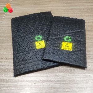 Anpassade tryckta logotypbubblemailar rivningssäkta vadderad plastpåse / co-extruderad poly frakt kuvert bubbla luft wrap väska