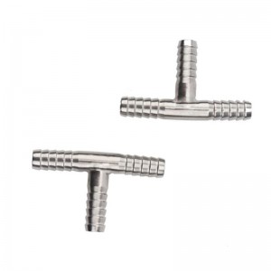 Mässingsslanghår Tee 3-vägs ölslanganslutningar