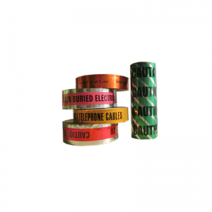 dddv Tillverkning varmförsäljande billig fiberoptisk kabel underjordisk detekterbar varningstejp med spårtråd