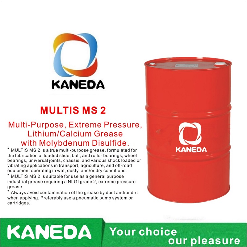 KANEDA MULTIS MS 2 Multifunktion, extremt tryck, litium / kalciumfett med molybdendisulfid.