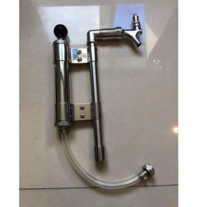 Rostfritt stål rörparty pump keg fat slang amerikan med 5/8 \\\\ \'g kopplare