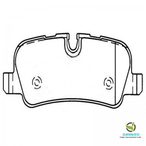 Bromsbelägg (OE: LR019627)