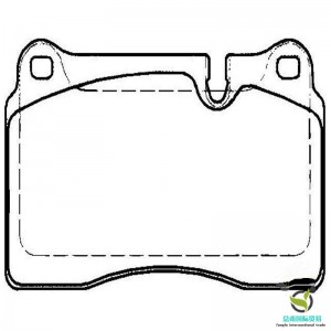 Bromsbelägg (OE: SFP500070)