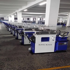 Nya skick fabrik sömlös handskar stickmaskin