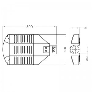 50W klassisk LED-gatubelysning