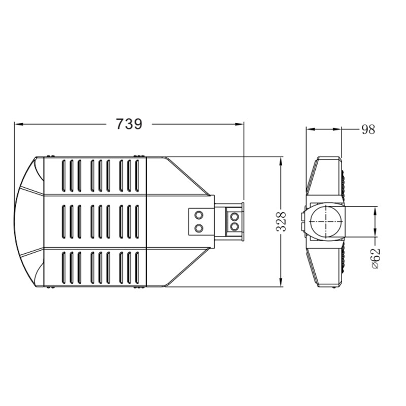 250W Classic LED Street Light