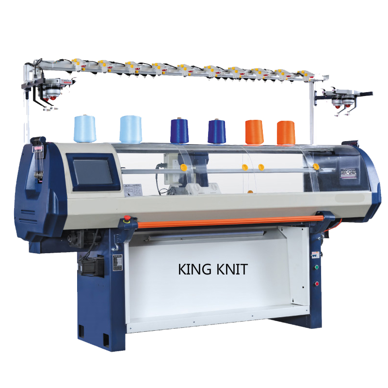 Dator automatisk platt stickmaskin