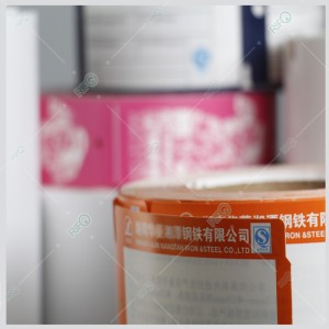 Utmärkt färgmättnad stålstång hänga taggar hög temperatur taggar