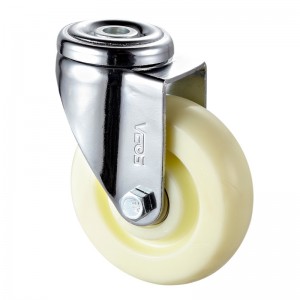 Medium duty- Zink-platinerat hölje med PP-hjul