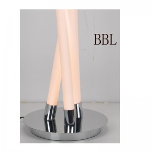 Lyktor med lysdiod med 3pc-akrylstraight-rör