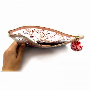 paillette kosmetisk väska