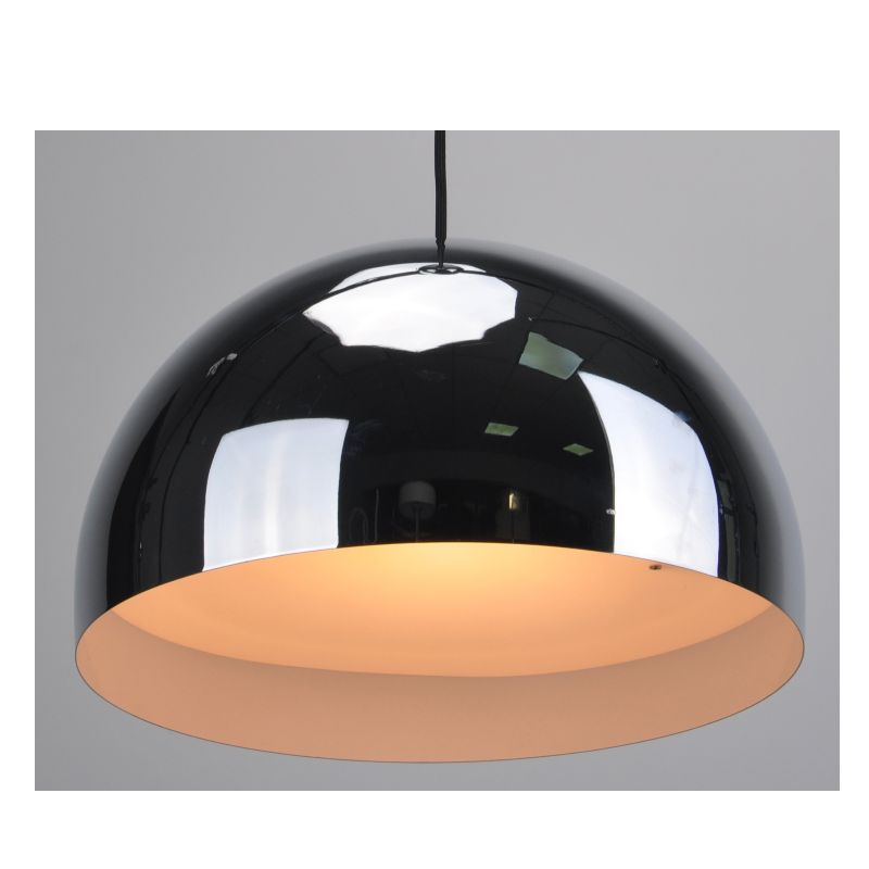 Högspänning LED-pendellampa med DIM TO WARM och metallskärm